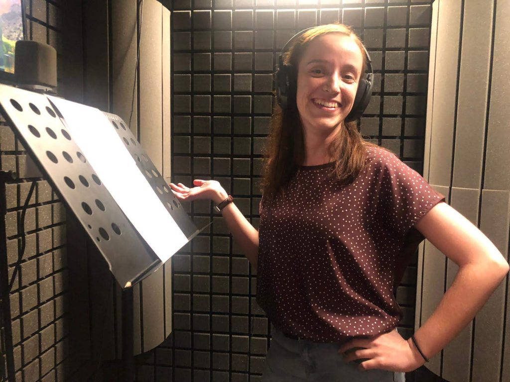 Maria Poveda, Professional Voice-over